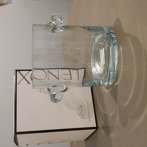 RARE Vintage Celtic Knot Ice Bucket in original Lenox box